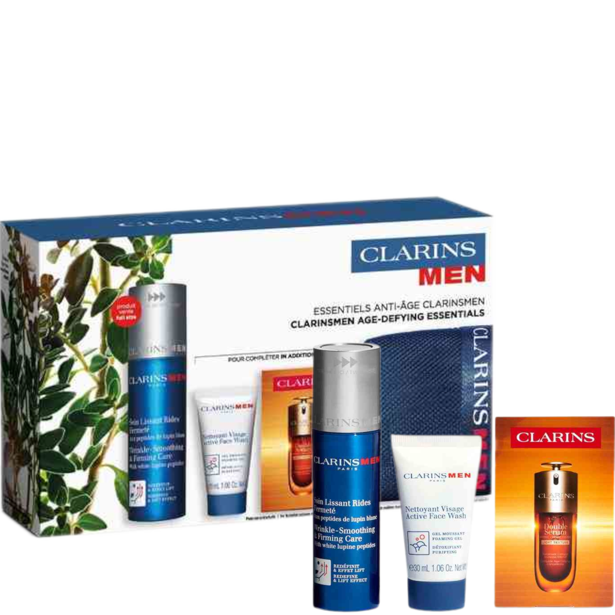 Clarins Men Age-Defying Essentials Gift Set – Escentual
