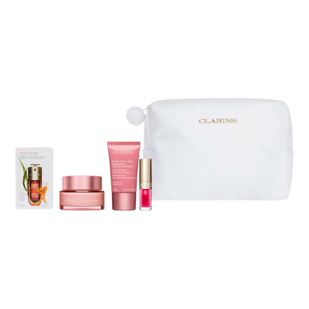 Clarins Multi-Active Collection Gift Set – Escentual