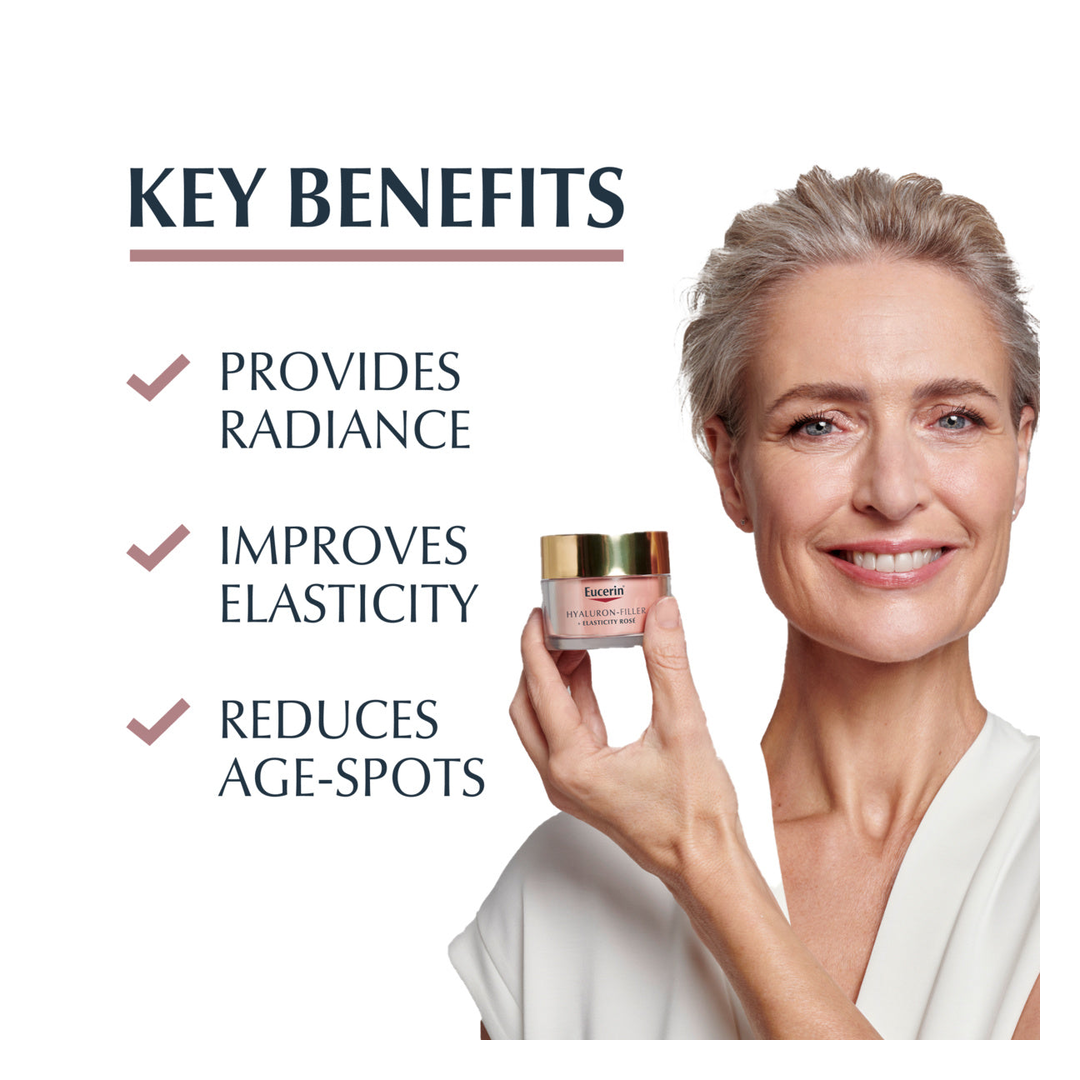 Eucerin Hyaluron-Filler + Elasticity Day Rose SPF30
