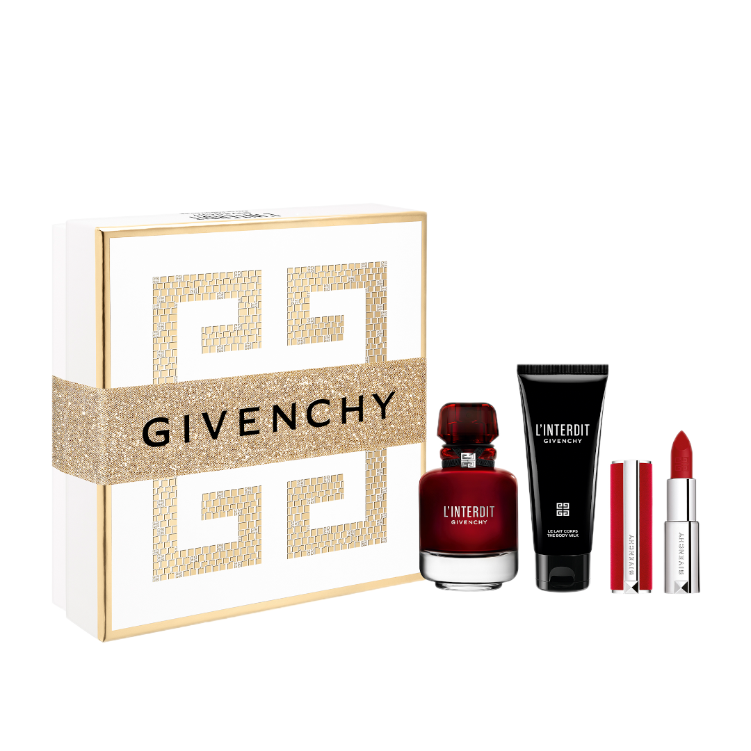 GIVENCHY L'Interdit Rouge Eau de Parfum Spray 80ml Gift Set