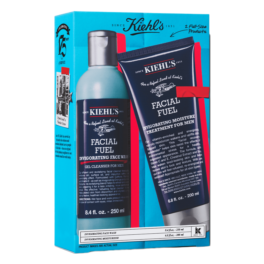 Kiehl's Facial Fuel Men's Gift Set – Escentual Kiehl's Facial Fuel Men's Gift Set – Escentual