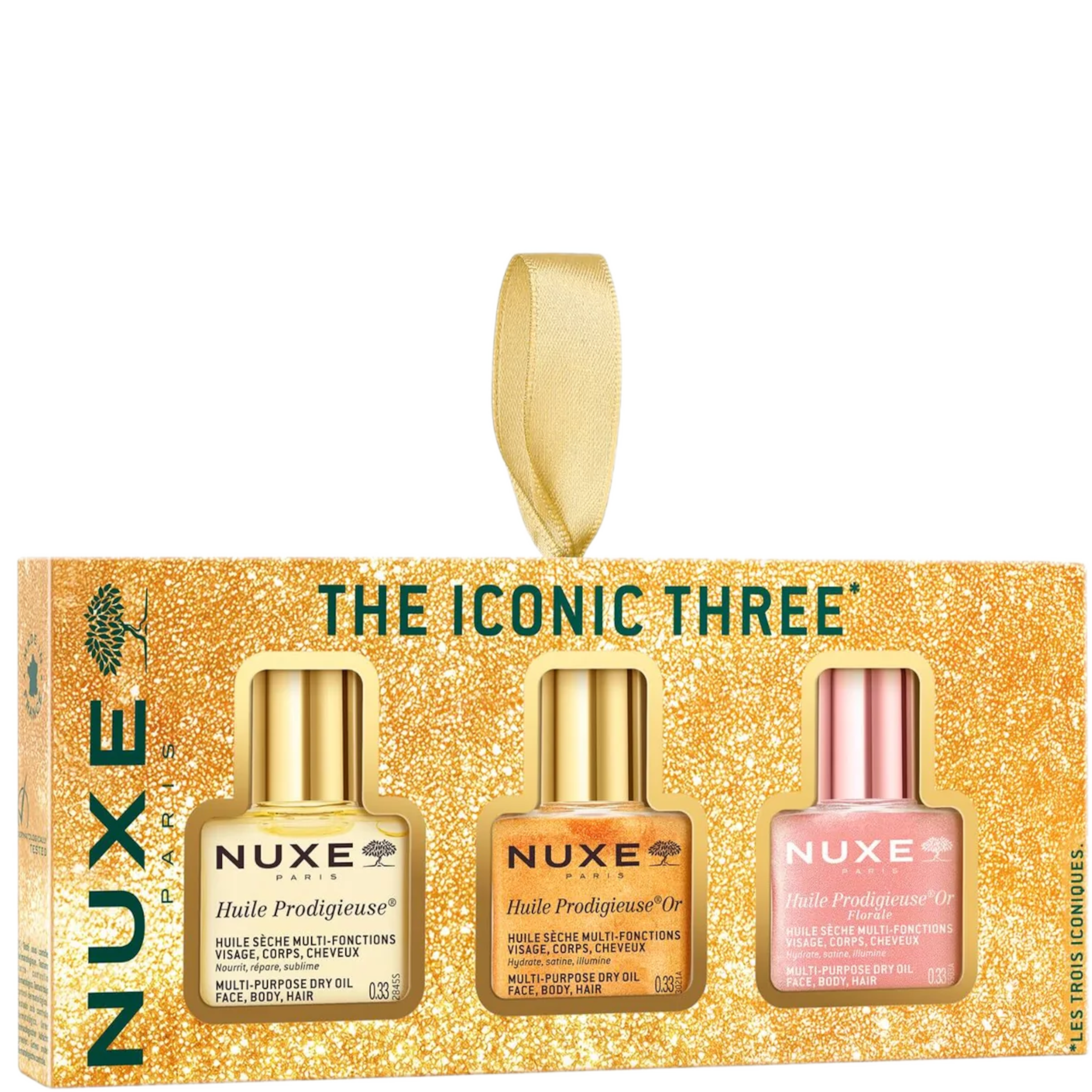 NUXE The Iconic 3 Huile Prodigieuse Gift Set
