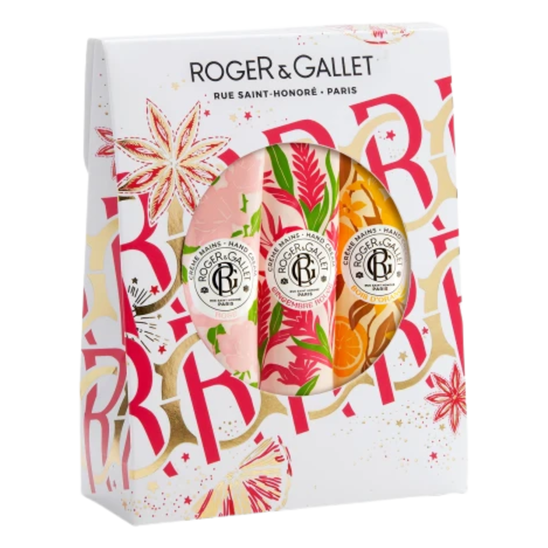 Roger & Gallet Hand Cream 3 x 30ml Gift Set