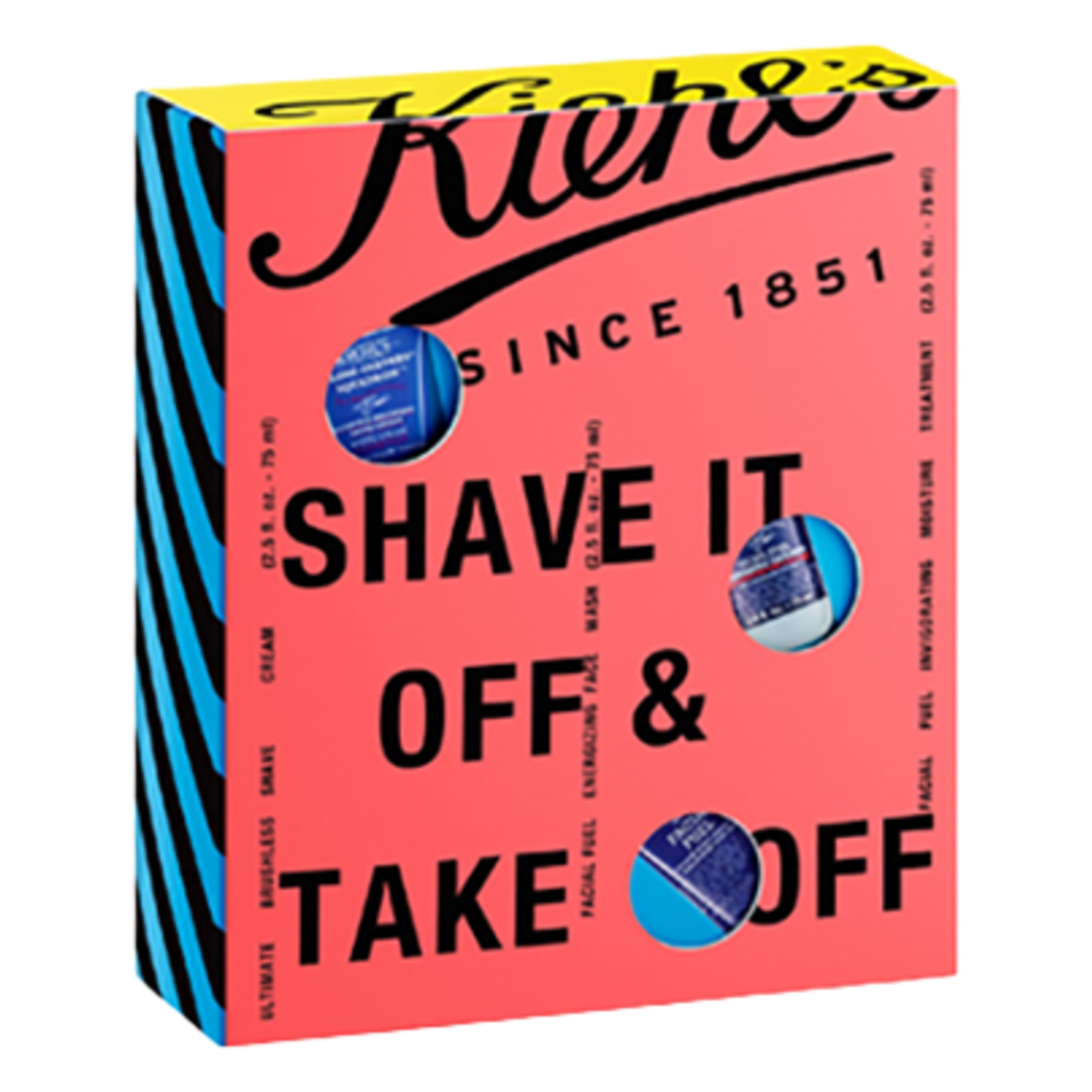 Kiehl's Facial Fuel Shave It Off & Take It Off Gift Set