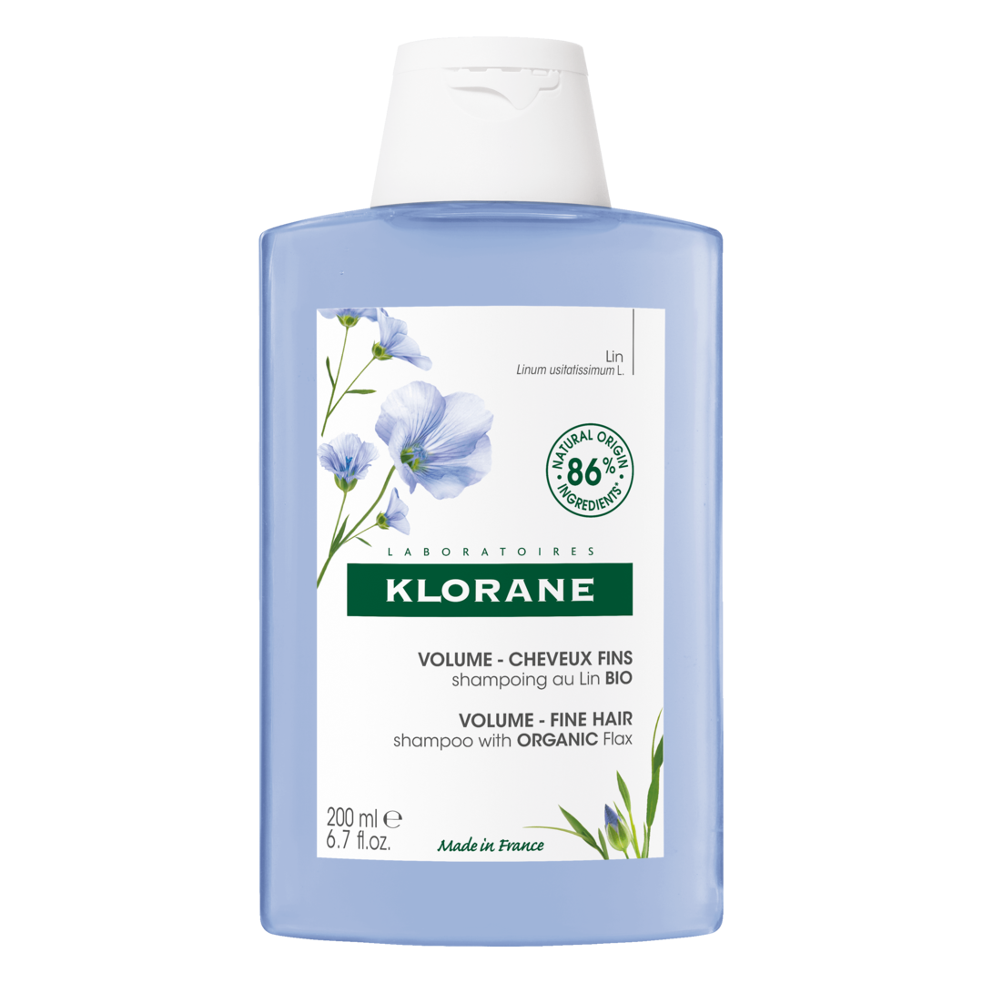 Klorane Flax Fiber Volume Shampoo for Fine Hair