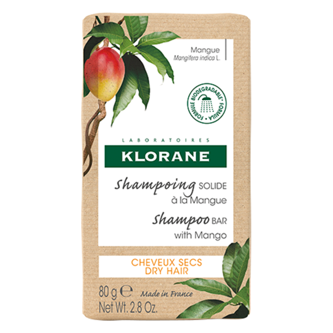 Klorane Mango Shampoo Bar for Dry Hair