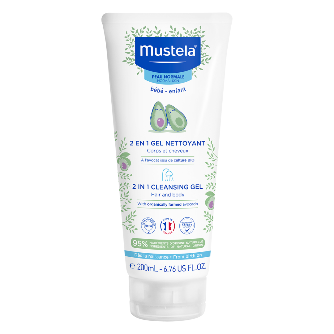 Mustela 2 in 1 Cleansing Gel Hair and Body