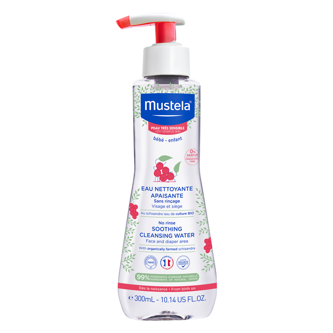 Mustela No Rinse Soothing Cleansing Water for Very Sensitive Skin