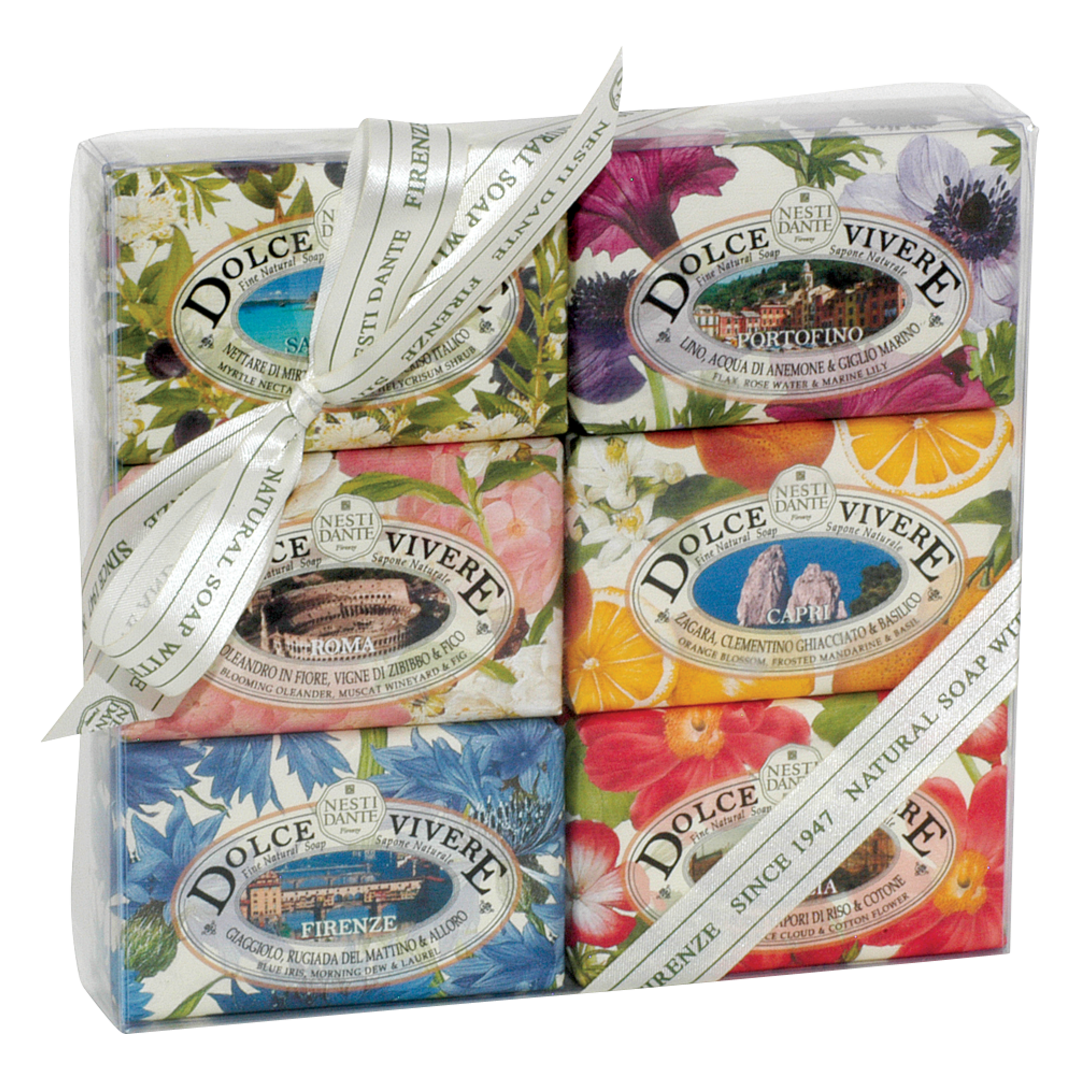 Nesti Dante Dolce Vivere Soap 6 x 150g Gift Set