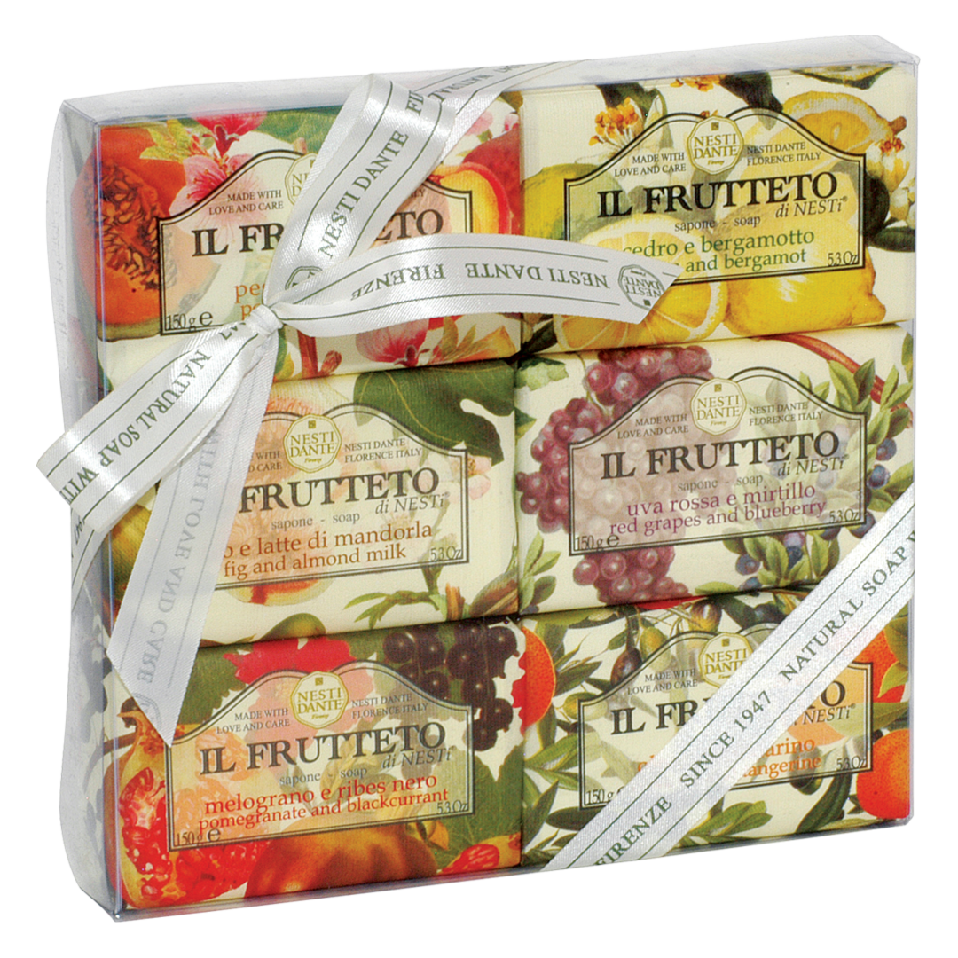 Nesti Dante Il Frutteto Soap 6 x 150g Gift Set