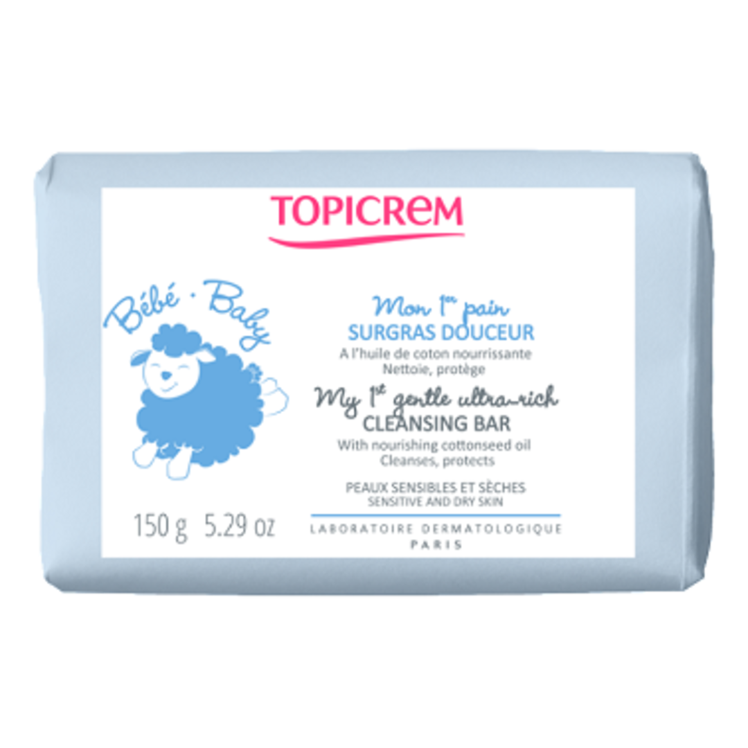 Topicrem Baby My 1st Gentle Ultra-Rich Cleansing Bar