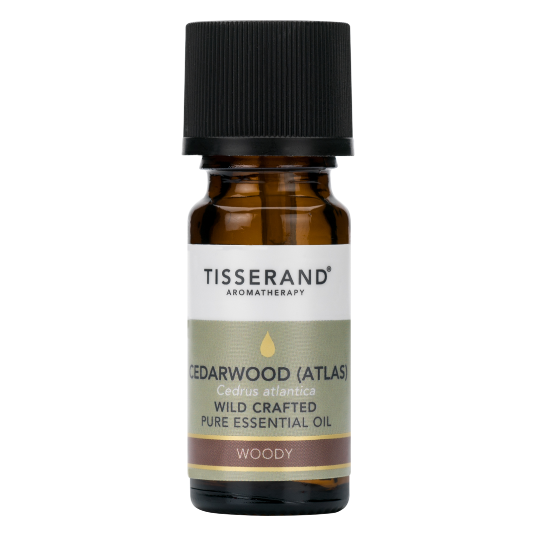 Tisserand Aromatherapy Cedarwood (Atlas) Wild Crafted Pure Essential Oil