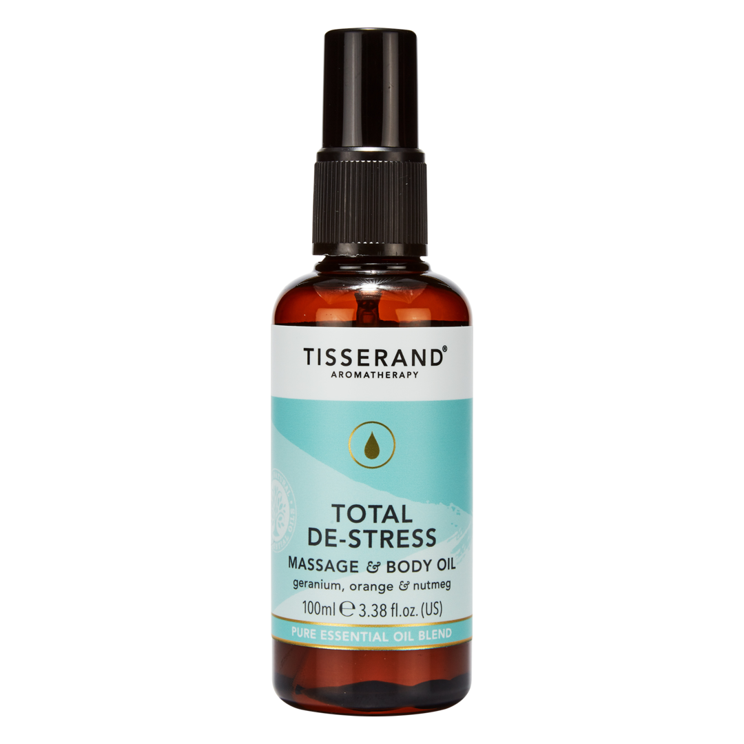 Tisserand Aromatherapy Total De-Stress Massage & Body Oil