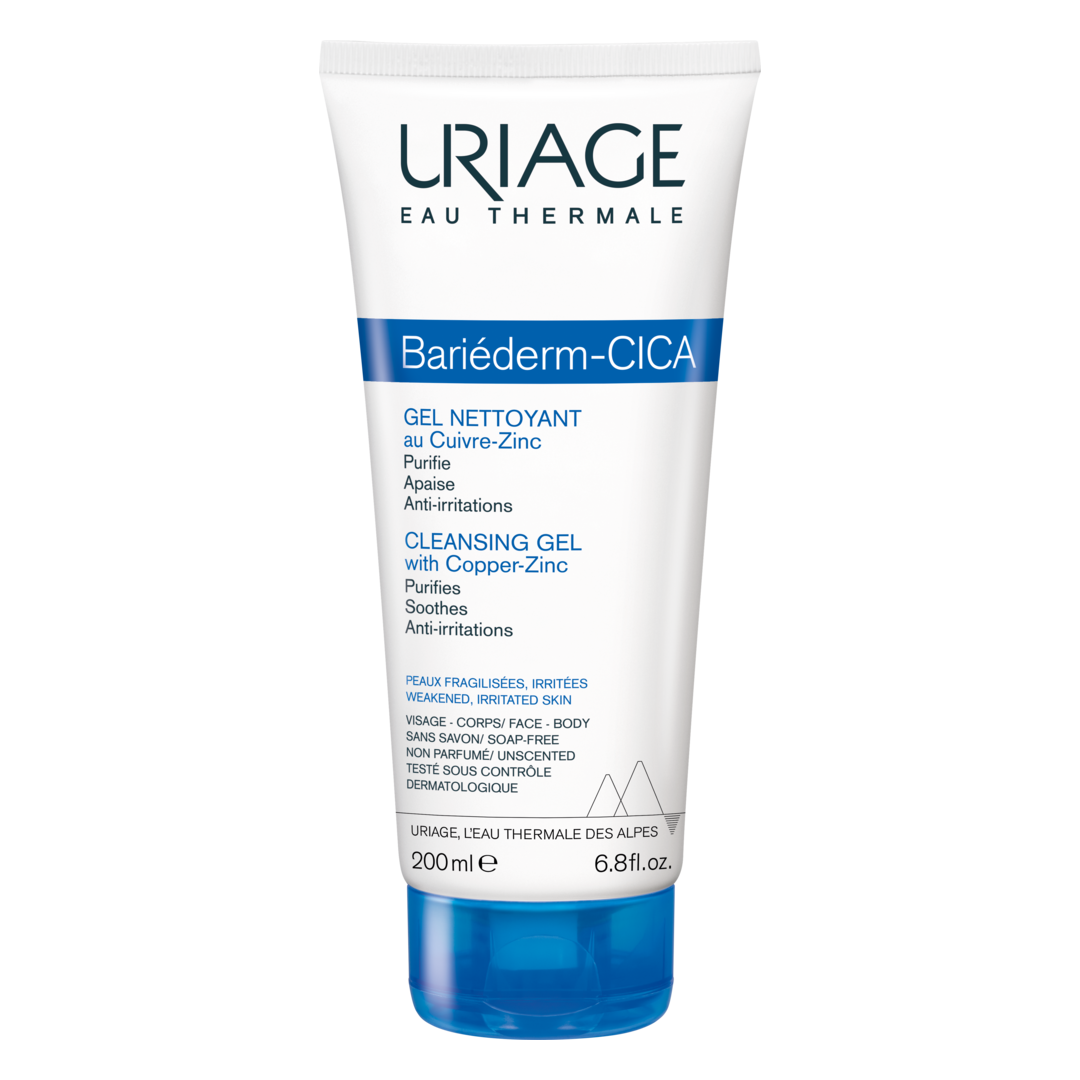 Uriage Bariederm-Cica Cleansing Gel with Copper Zinc