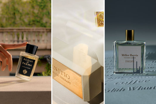 5 Sexiest Niche Perfumes You Need to Try; Acqua di Parma Luce di Rosa, INITIO Musk Therapy, Miller Harris Staccacto