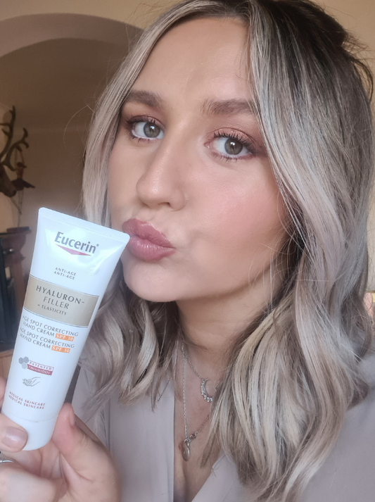 Eucerin Hyaluron-Filler + Elasticity Age Spot Correcting Hand Cream SPF30 Review