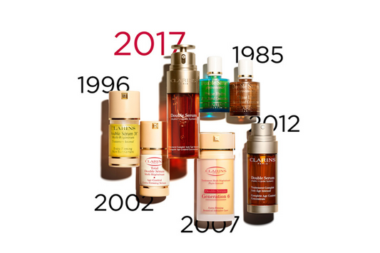 Clarins Double Serum History