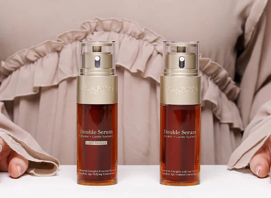 Image of Clarins Double Serum and Double Serum Light