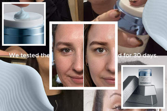 Dermalogica Pro-Collagen Banking Water Cream Before And After with Review