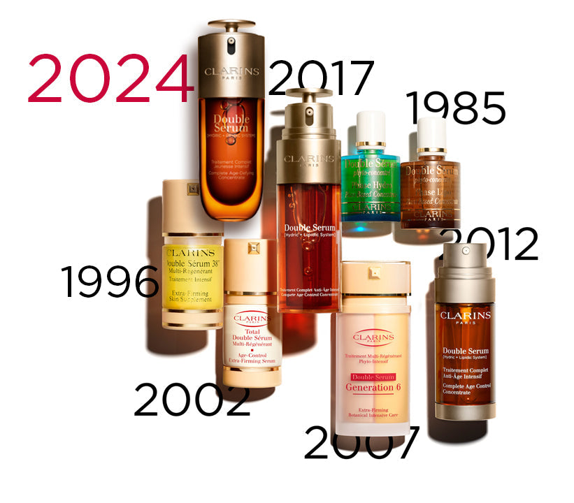 Clarins Double Serum History