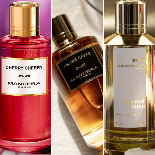 Mancera Guide to Perfume, cherry cherry, amore caffe, instant crush