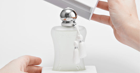 Parfums de Marly Valaya being unboxed for escentual review