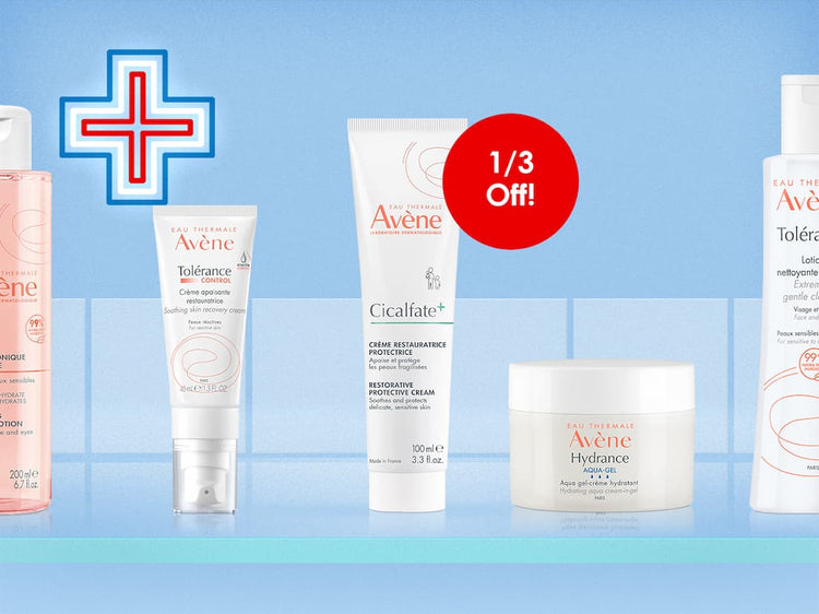 Save up to 1/3 off avene skincare at Escentual