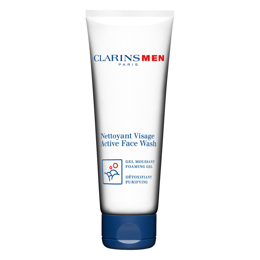 Clarins Men Active Face Wash Foaming Gel - 125ml