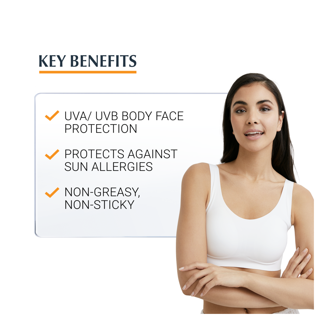 Eucerin Sun Allergy Protect Sun Cream Gel For Face and Body SPF50