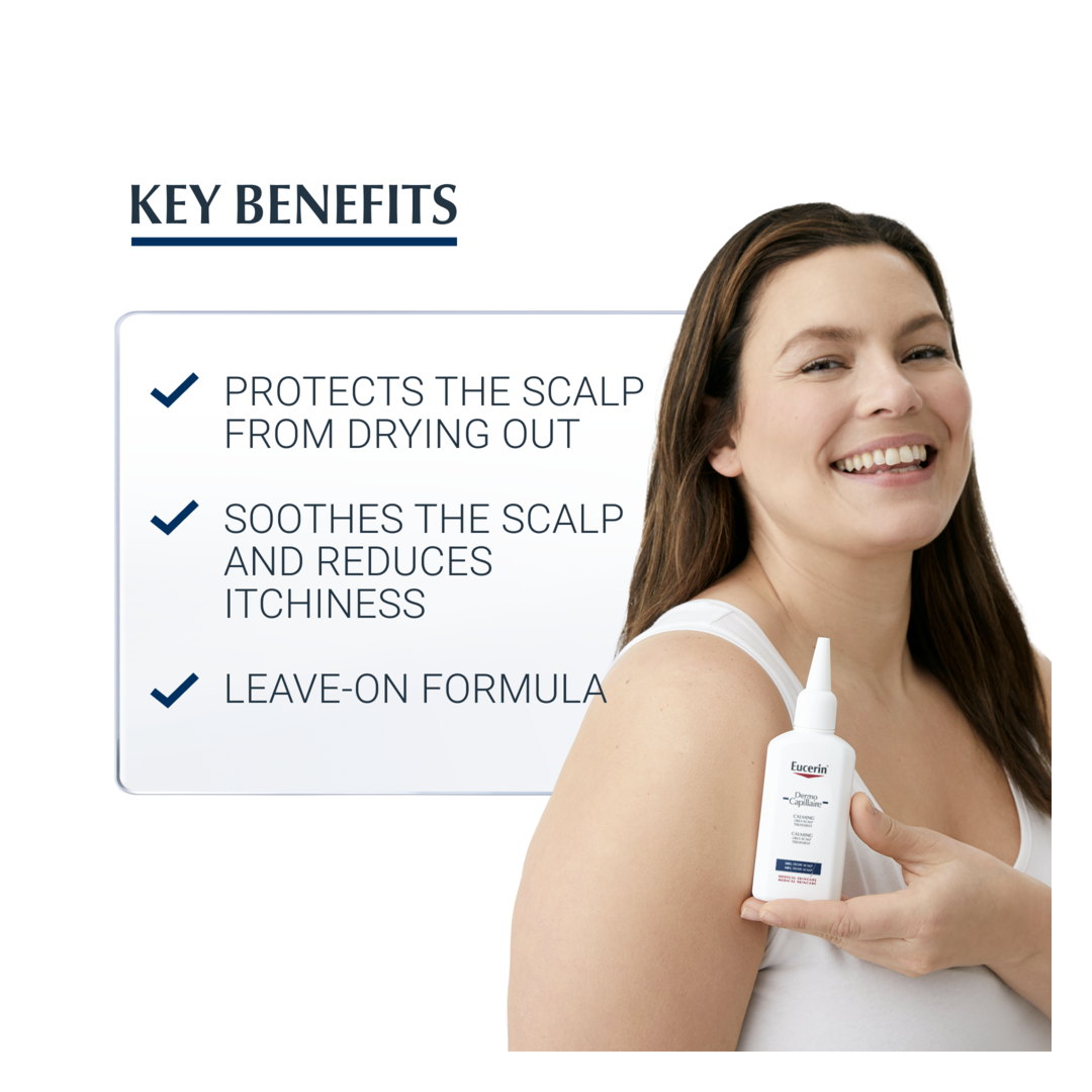 Eucerin DermoCapillaire Calming Urea Scalp Treatment - 5% Urea