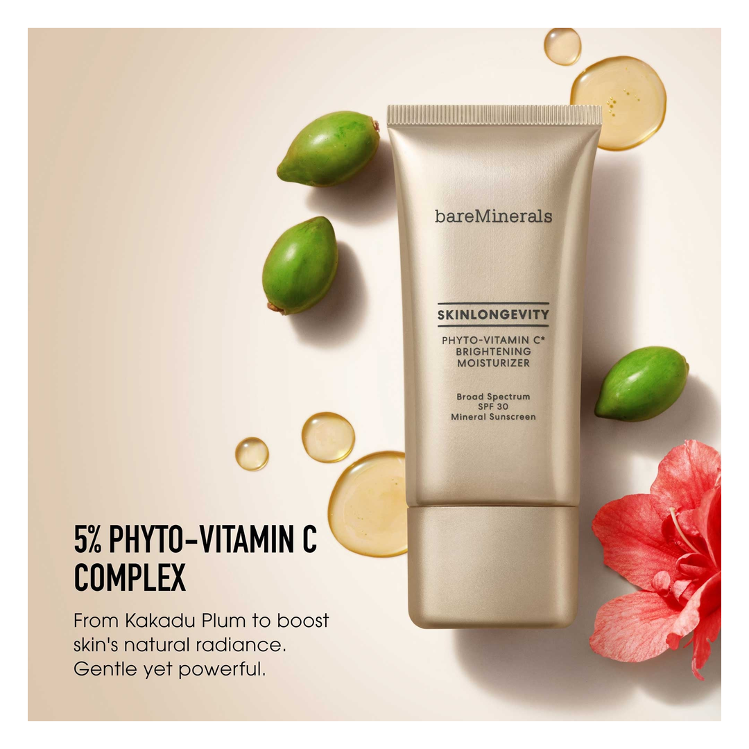 bareMinerals Skinlongevity Phyto-Vitamin C Brightening Moisturizer SPF30