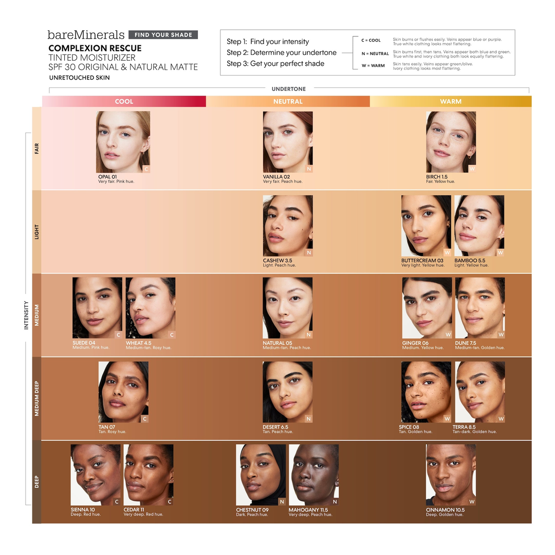 bareMinerals Complexion Rescue Natural Matte Tinted Moisturiser SPF30