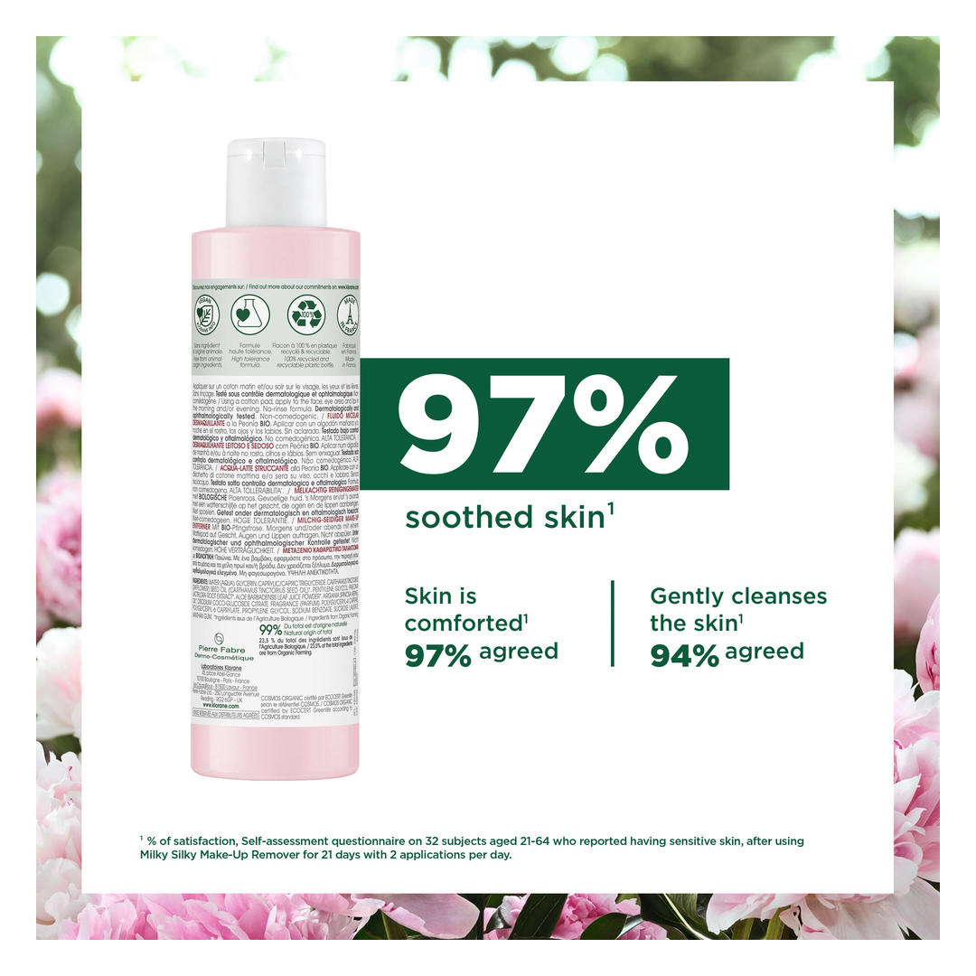 Klorane Organic Peony Milky Silky Make-up Remover