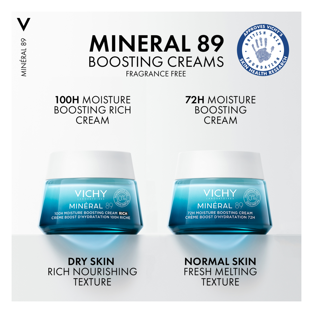 Vichy Mineral 89 100Hr Moisture Boosting Rich Cream