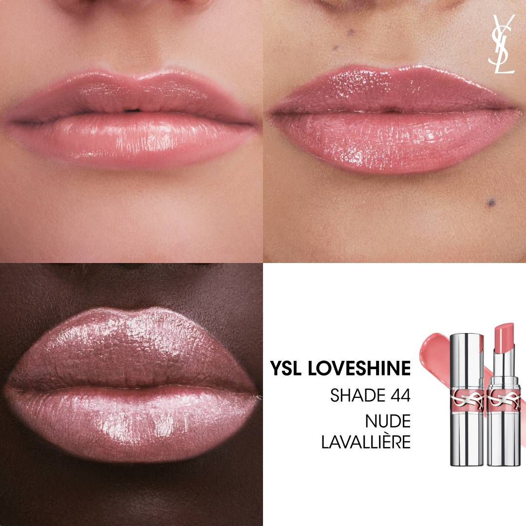 Yves Saint Laurent Loveshine Lipstick 44B and Candy Glow 02 Gift set