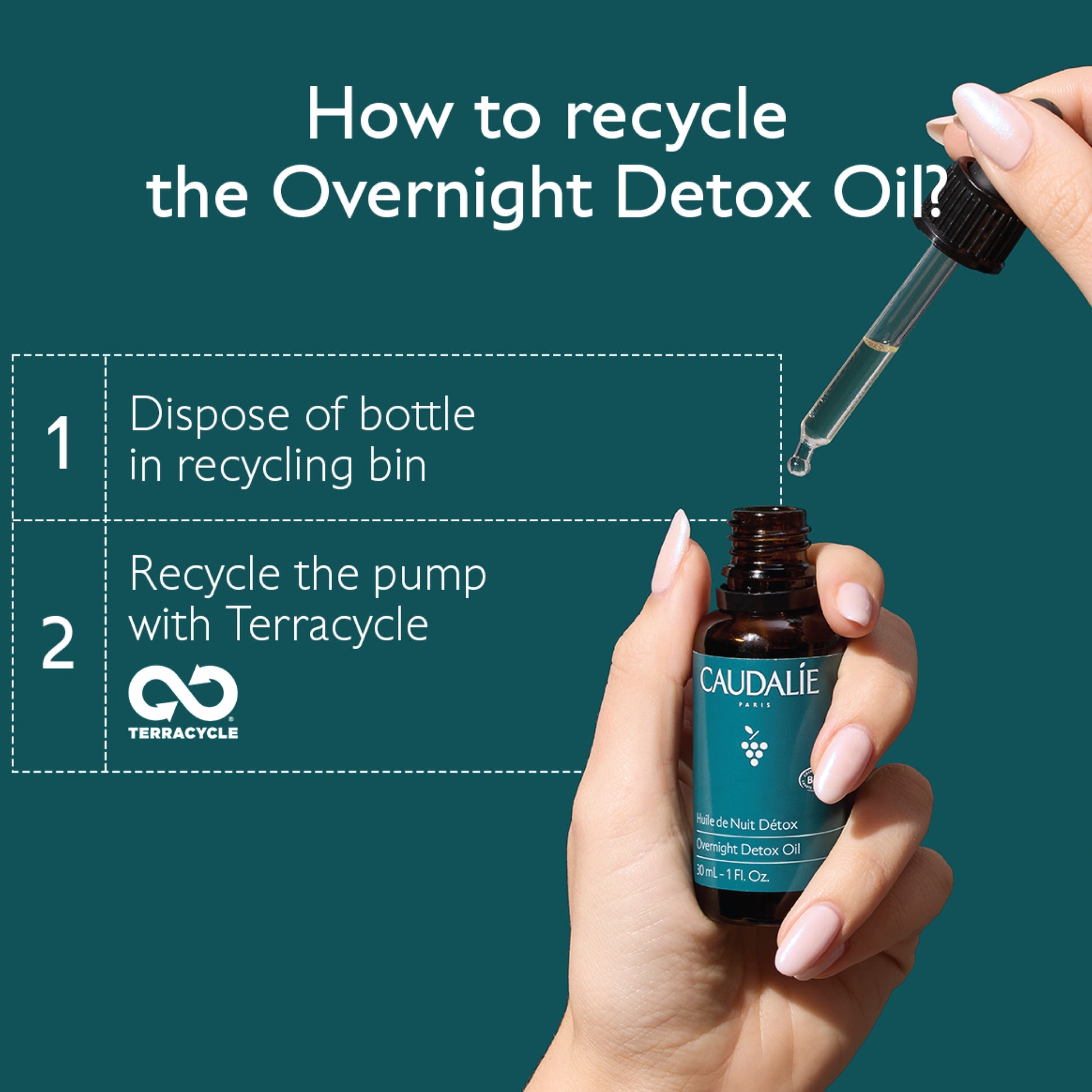 Caudalie Overnight Detox Oil