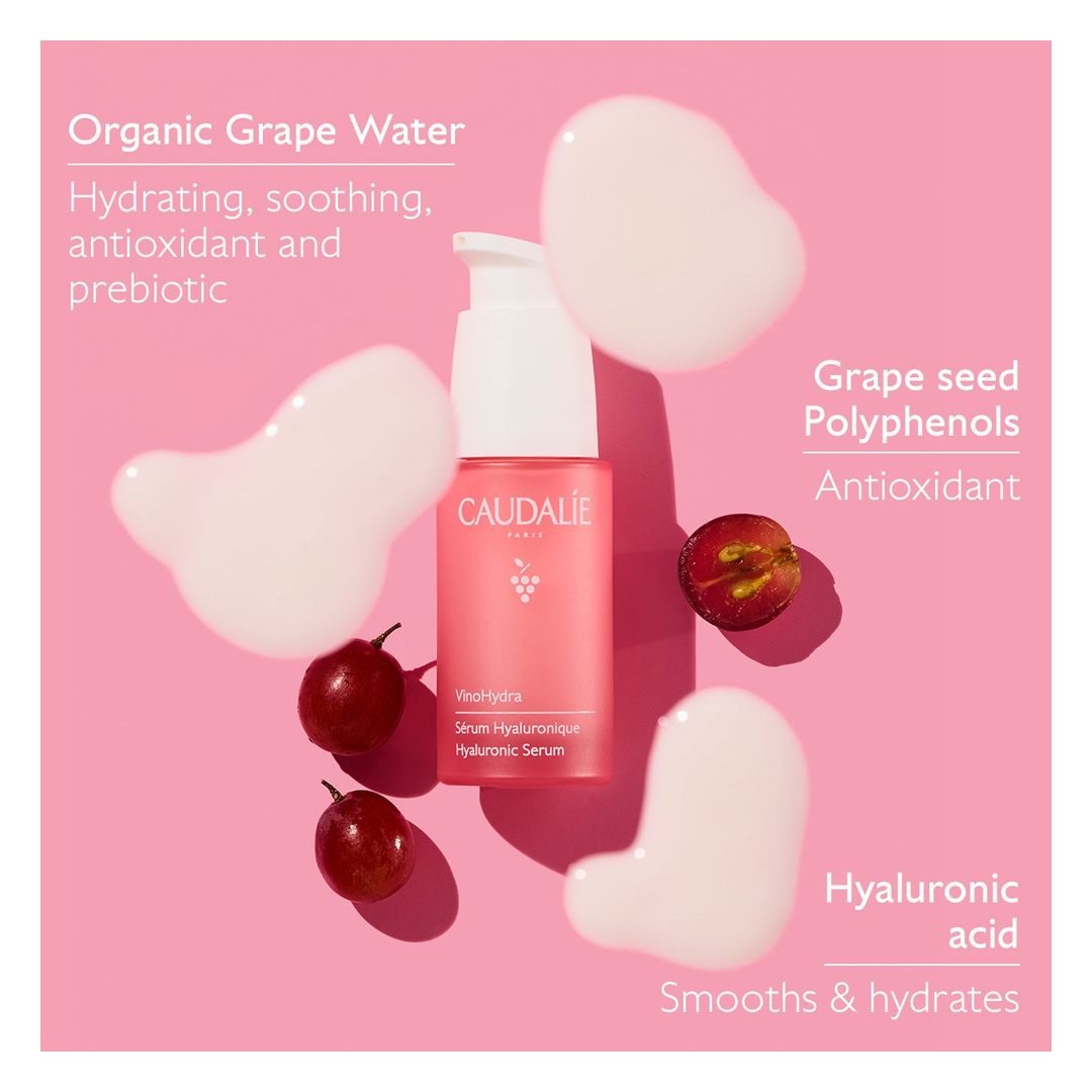 Caudalie VinoHydra Serum 30ml Gift Set