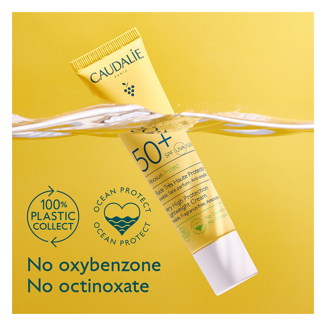 Caudalie Vinosun Protect Very High Protection Lightweight Cream SPF50+