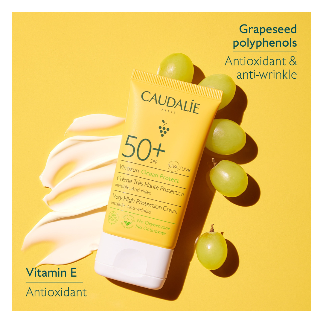 Caudalie Vinosun Protect Very High Protection Cream SPF50+