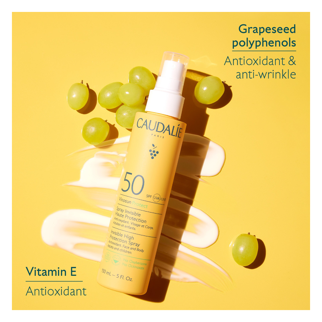 Caudalie Vinosun Protect Invisible High Protection Spray SPF50