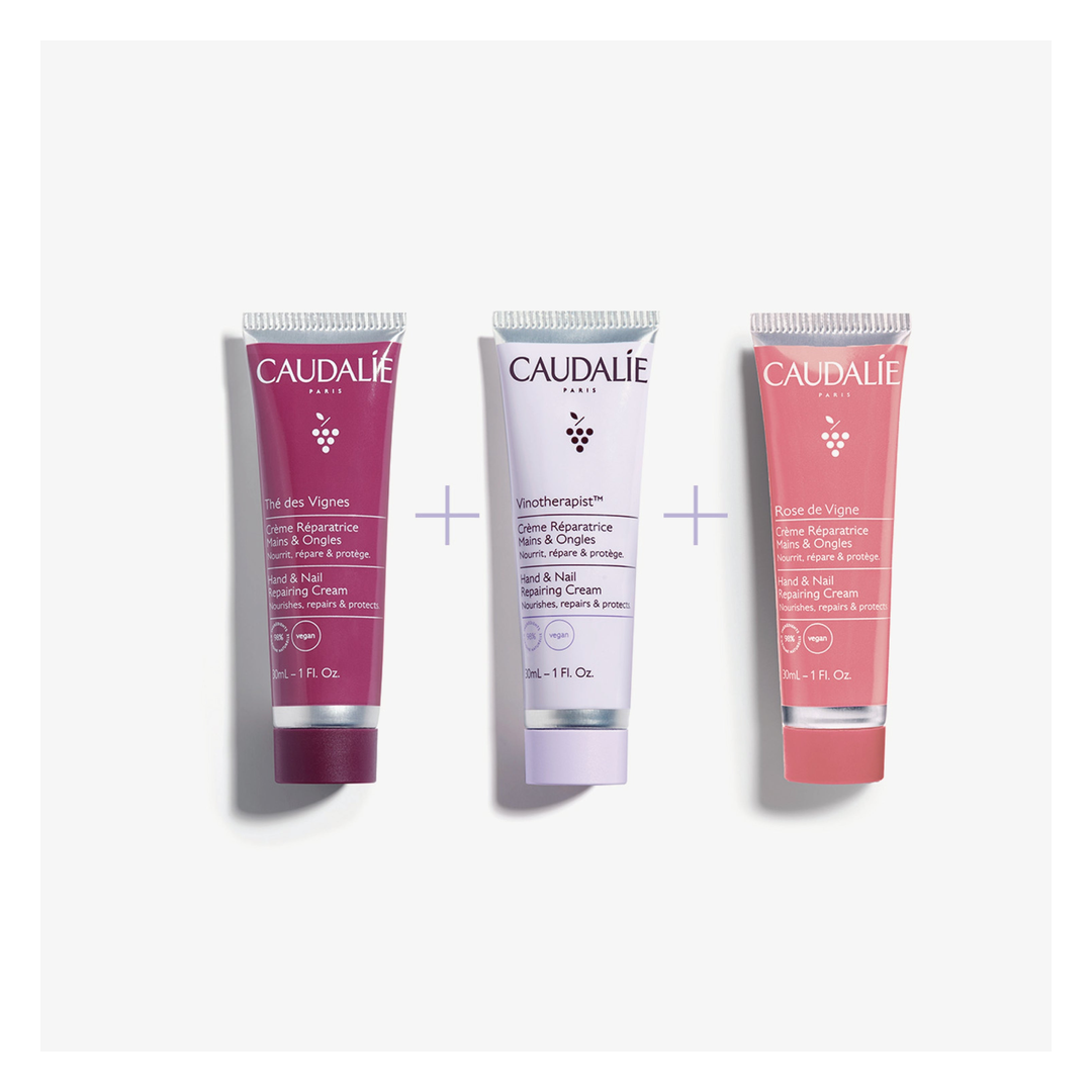 Caudalie Hand Cream Trio 3 x 30ml Gift Set