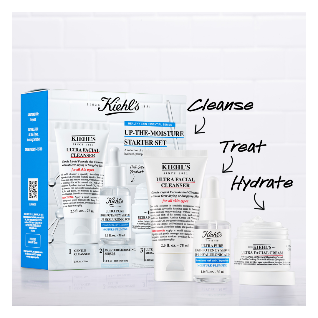 Kiehl's Ultra Pure Up-The-Moisture Starter Set