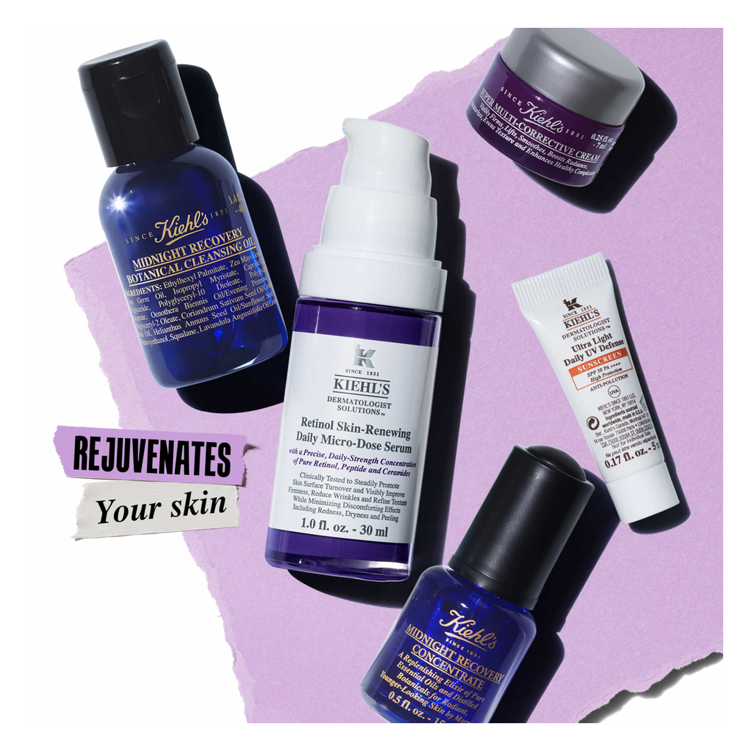 Kiehl's Mighty Midnight Renewal Gift Set – Escentual