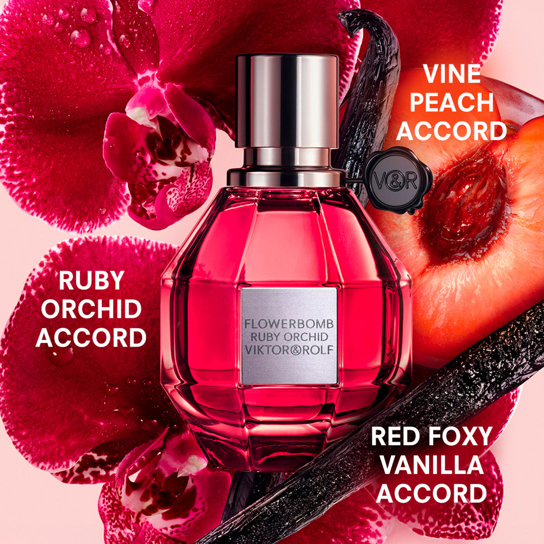 Viktor & Rolf Flowerbomb Ruby Orchid Eau de Parfum Spray – Escentual
