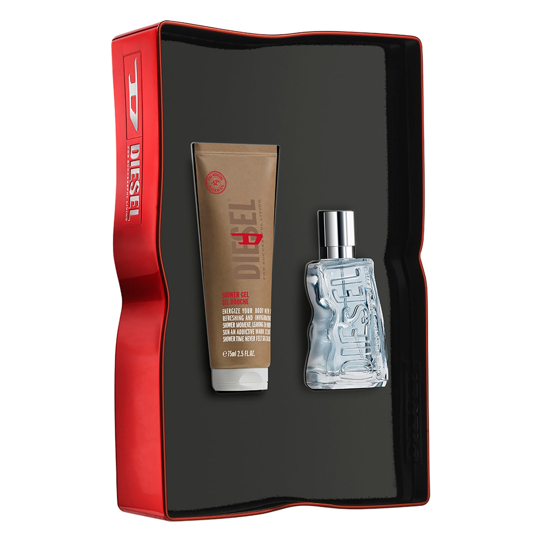 Diesel D by Diesel Eau de Toilette Refillable Spray 50ml Gift Set