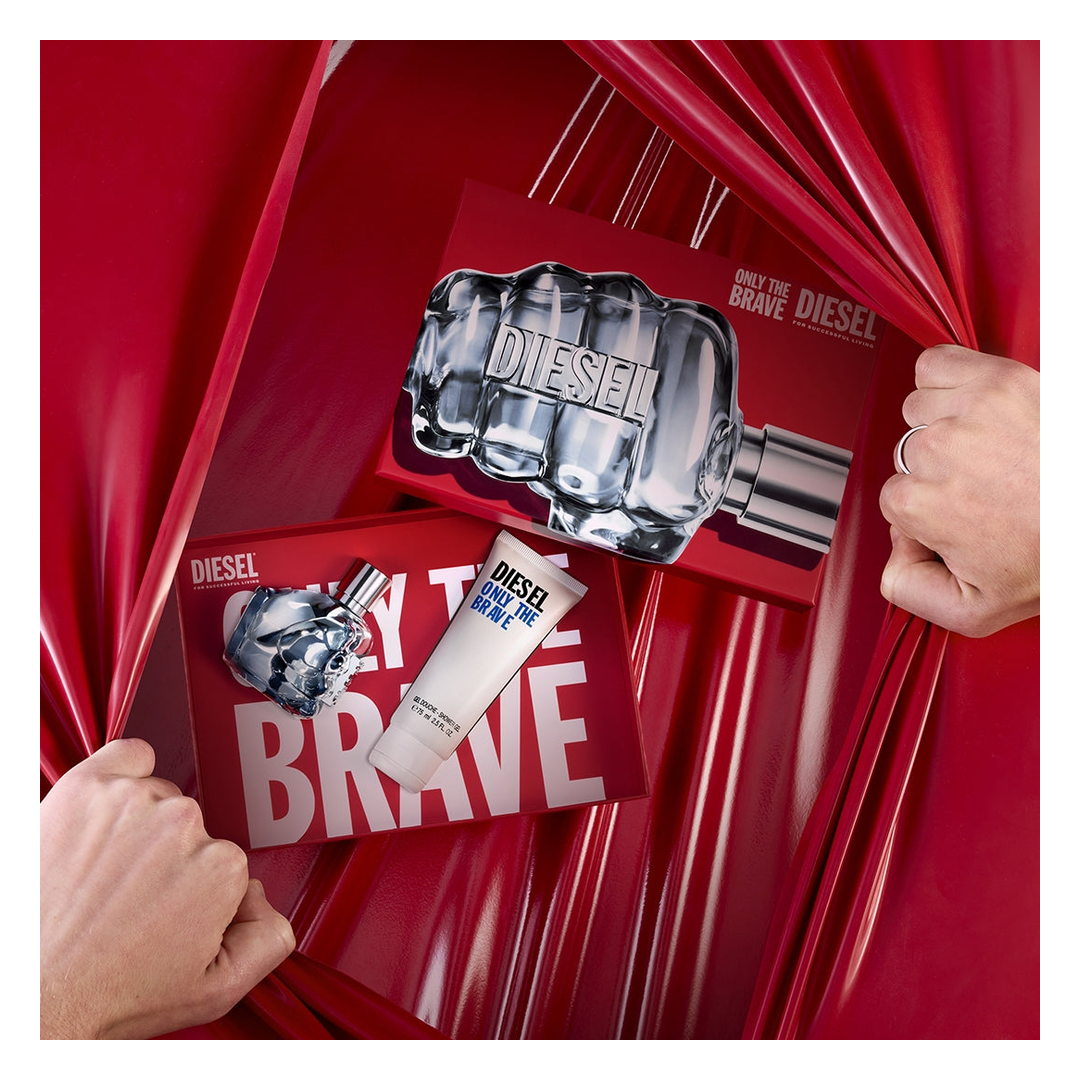 Diesel Only The Brave Eau de Toilette Spray 50ml Gift Set
