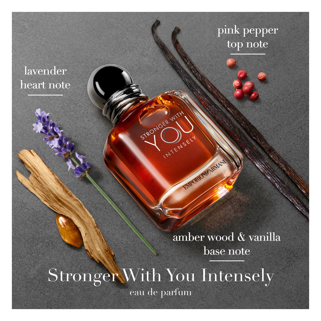 Giorgio Armani Emporio Armani Stronger With You Intensely Eau de Parfum Spray 50ml Gift Set