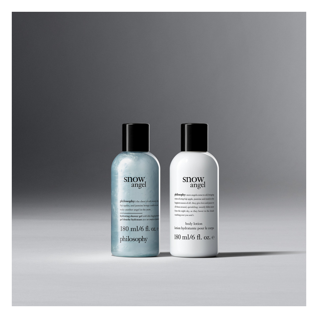 Philosophy Snow Angel Bath and Body 2 x 180ml Gift Set