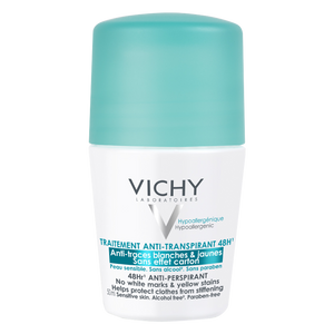 Vichy 48hr Anti-Perspirant Roll On - No White Marks and Yellow Stains