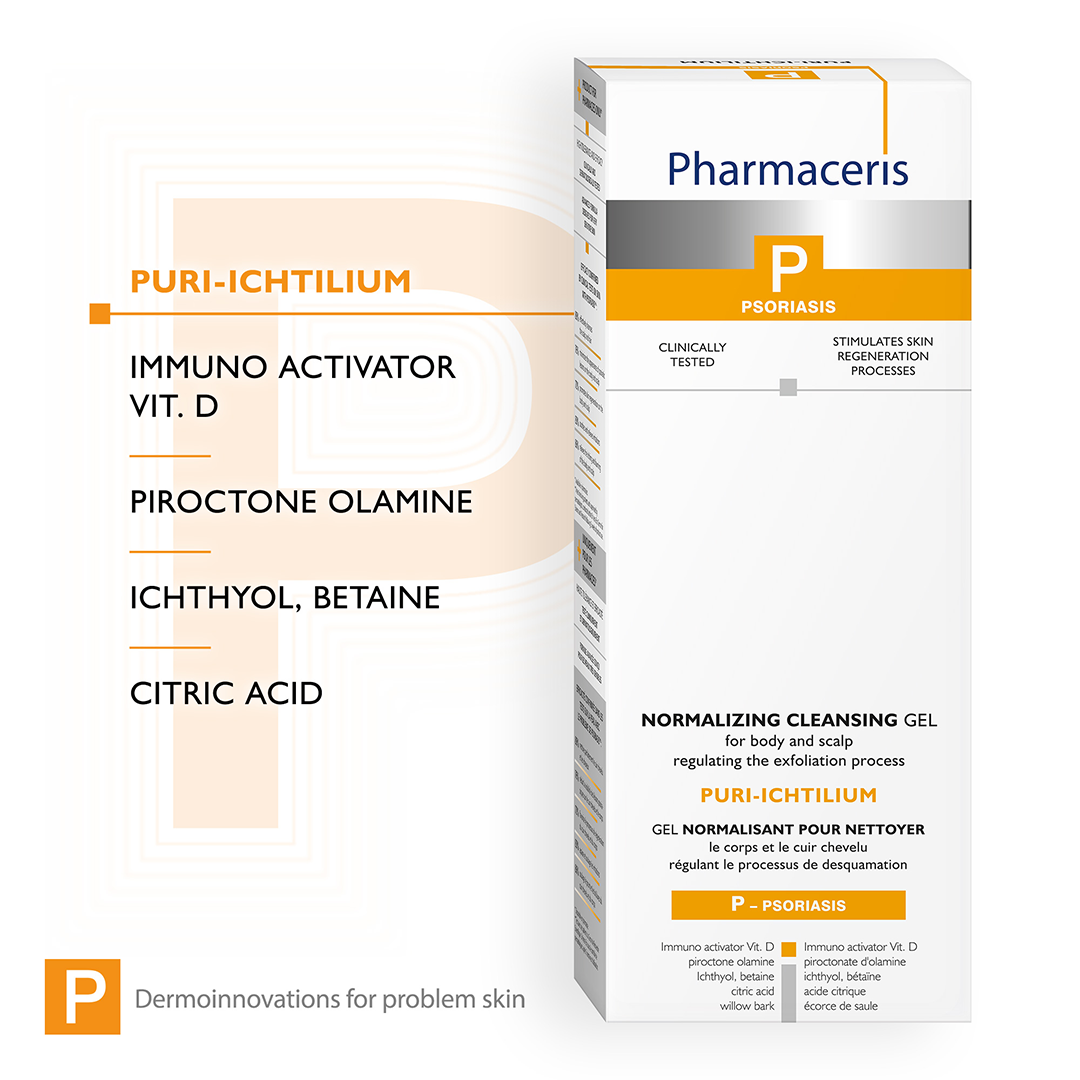 Pharmaceris P Puri-Ichtilium Normalising Cleansing Gel For Body and Scalp